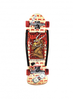 ''Caballero Skateboard Deck'' limited edition screenprint by Trash Prints